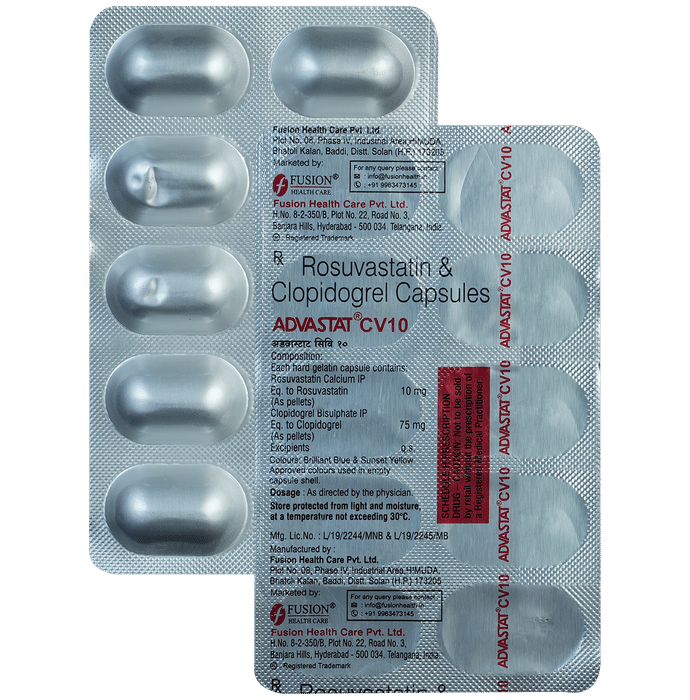 Advastat CV 10 Capsule