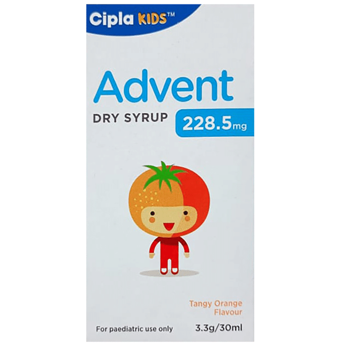 Advent 228.5mg Dry Syrup Tangy Orange