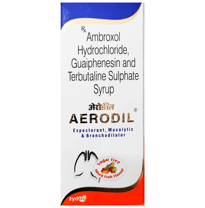 Aerodil Expectorant Sugar Free Mixed Fruit