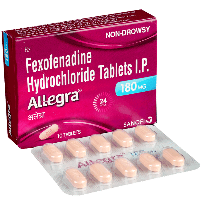 Allegra 180mg Tablet