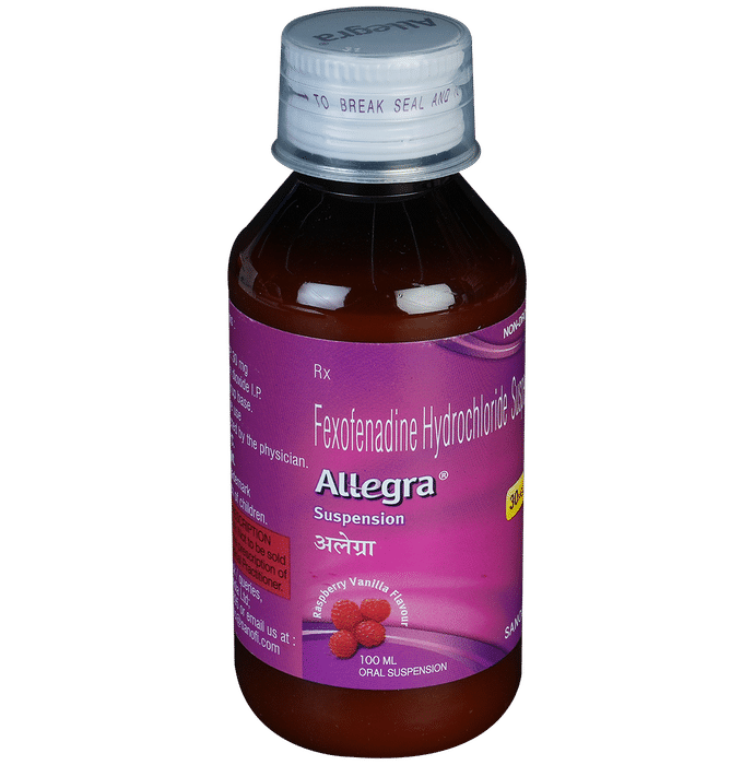 Allegra Suspension Raspberry & Vanilla