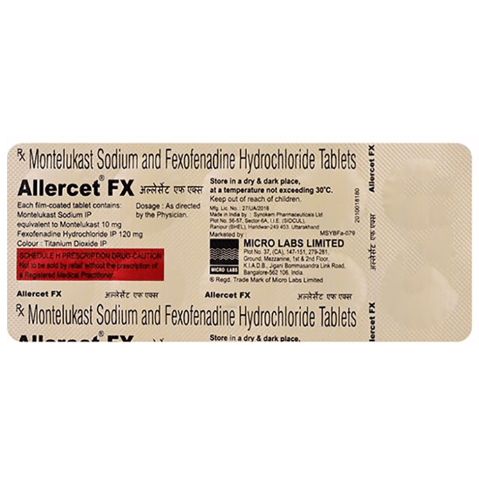 Allercet FX Tablet