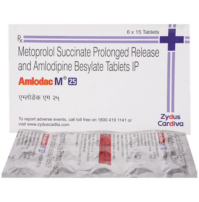 Amlodac M 25 Tablet PR