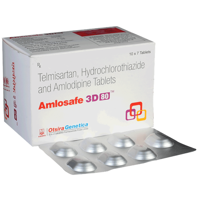 Amlosafe 3D 80 Tablet