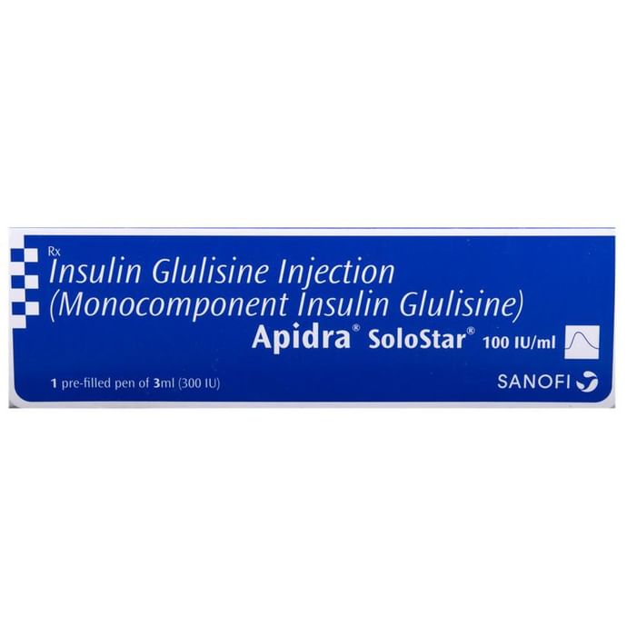 Apidra Solostar 100IU/ml Injection