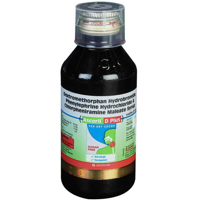 Ascoril D Plus Syrup Sugar Free
