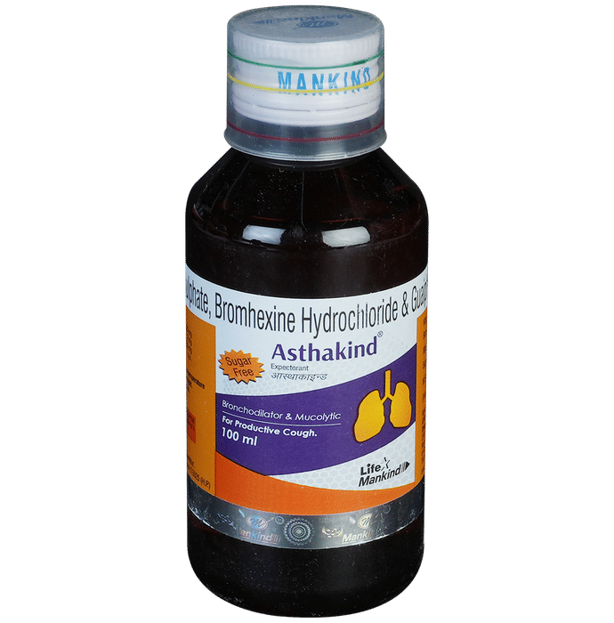 Asthakind Expectorant Sugar Free