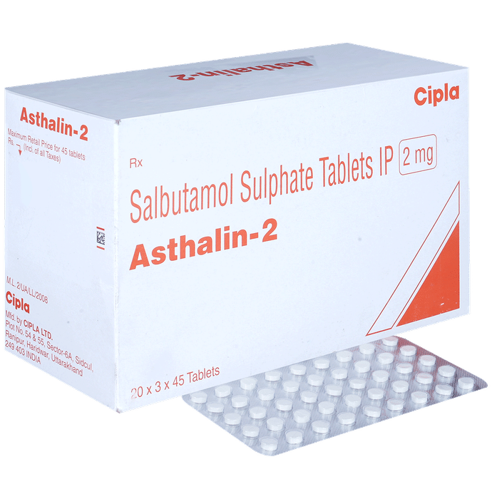Asthalin 2 Tablet