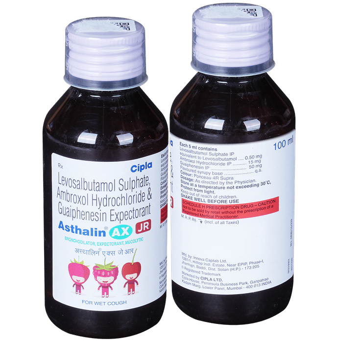 Asthalin AX JR Expectorant