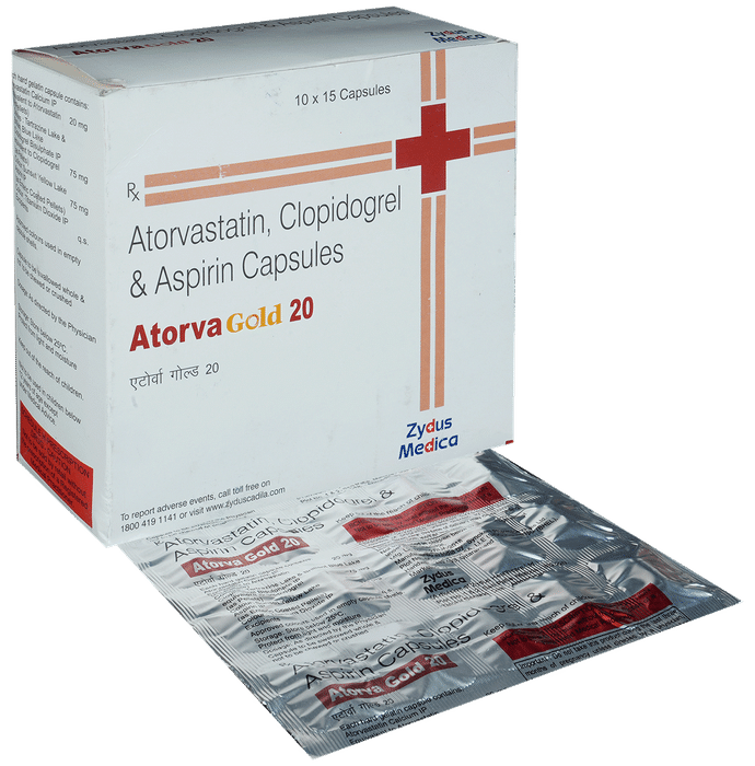 Atorva Gold 20 Capsule