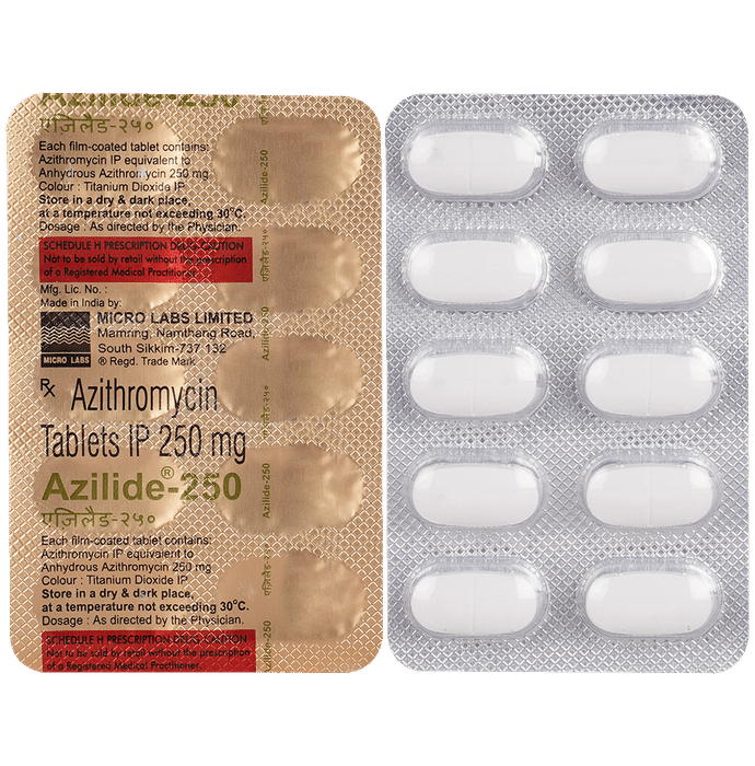 Azilide 250 Tablet
