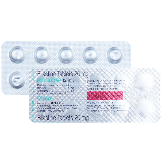 Bilacip 20mg Tablet