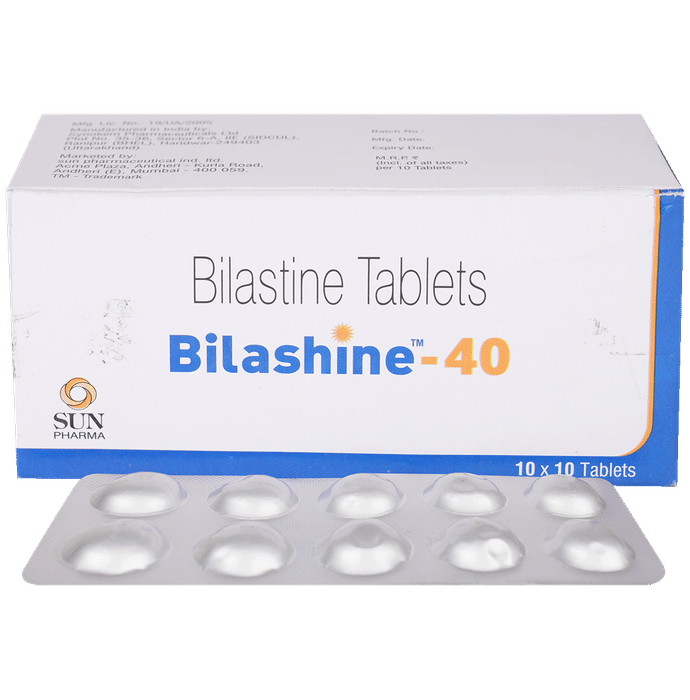 Bilashine 40mg Tablet