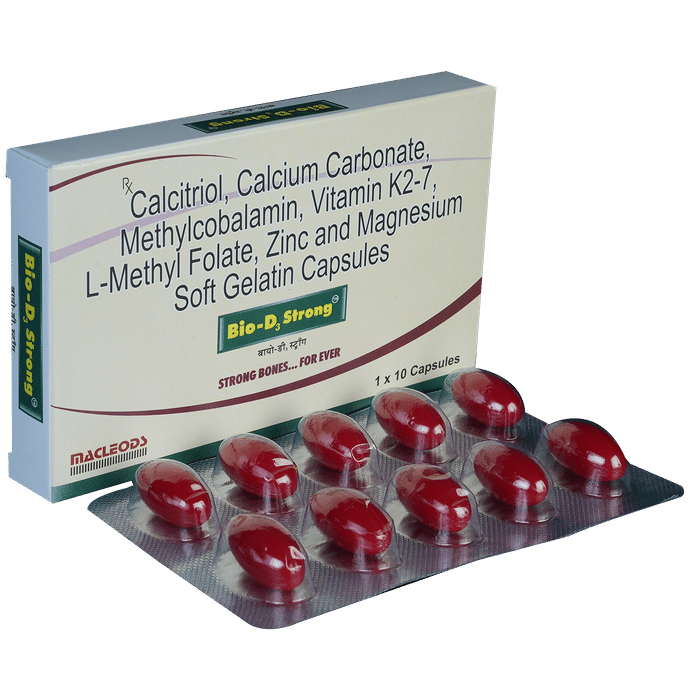 Bio-D3 Strong Soft Gelatin Capsule