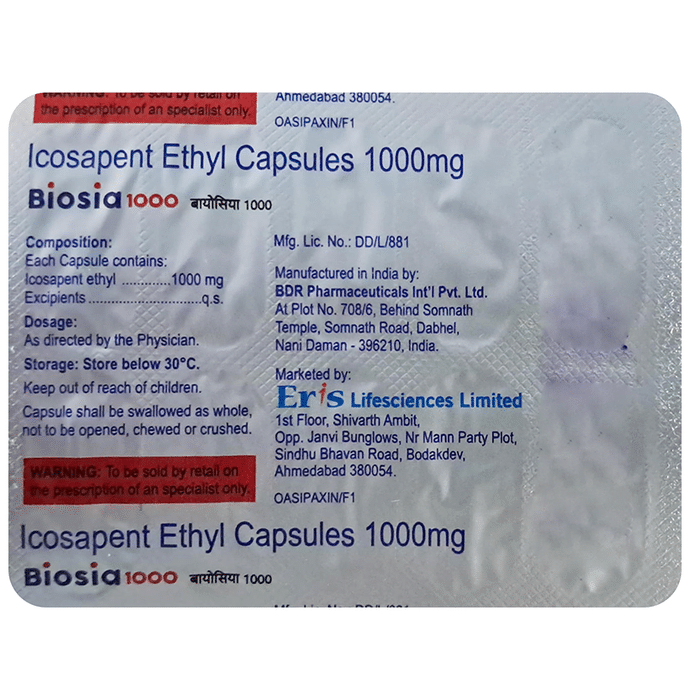 Biosia 1000 Capsule