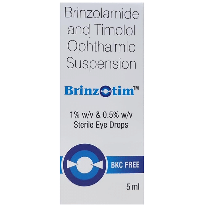 Brinzotim Eye Drop BKC Free