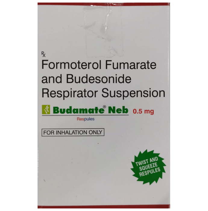 Budamate Neb 0.5mg Respules 2ml