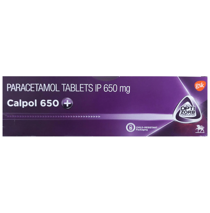 Calpol 650 + Tablet