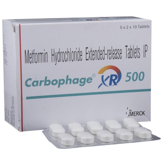 Carbophage XR 500 Tablet
