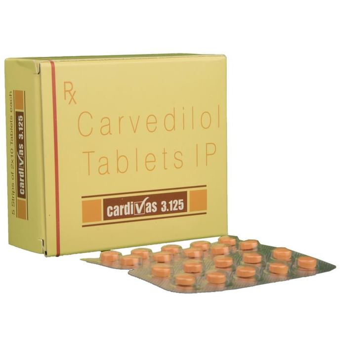 Cardivas 3.125 Tablet