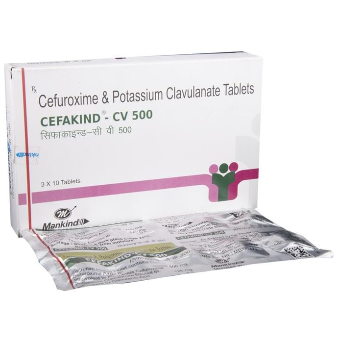 Cefakind-CV 500 Tablet
