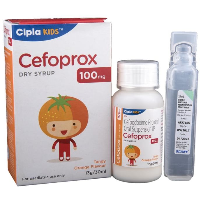 Cefoprox 100mg Dry Syrup