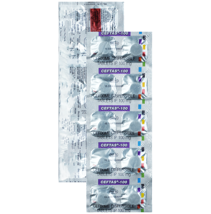 Ceftas 100mg Tablet