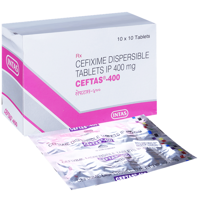 Ceftas 400 Tablet DT