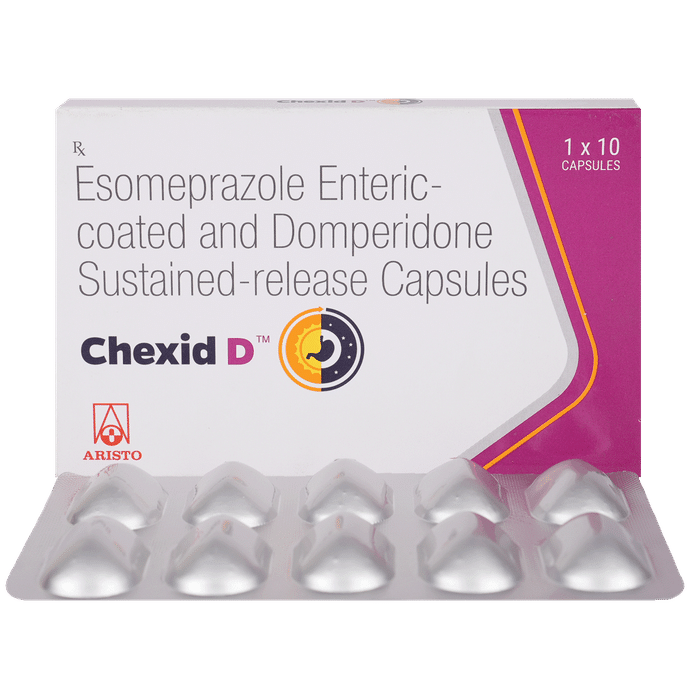 Chexid D 30mg/40mg Capsule