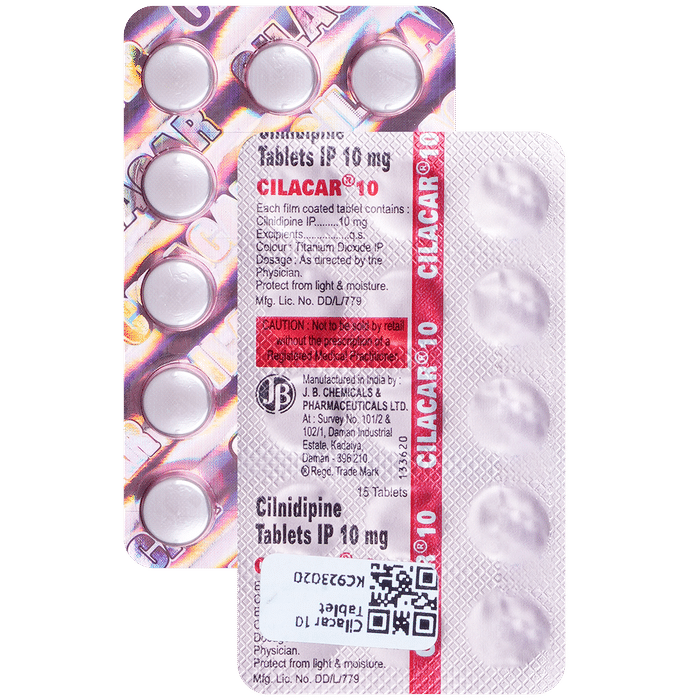 Cilacar 10 Tablet