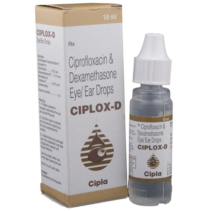 Ciplox D Eye/Ear Drops