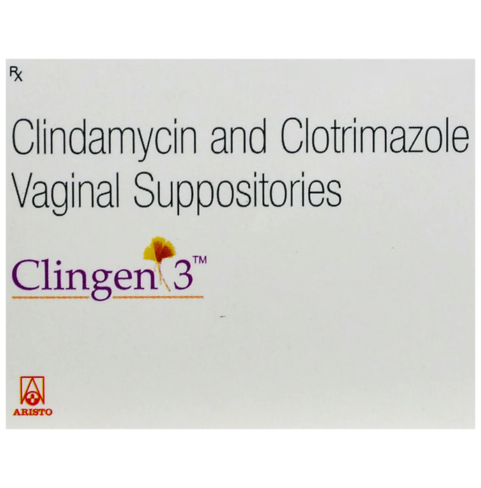 Clingen 3 Vaginal Suppository