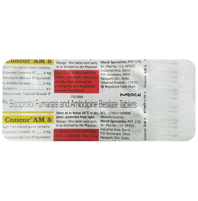 Concor AM 5 Tablet
