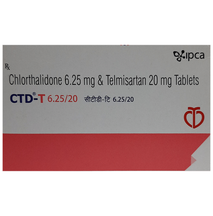 CTD-T 6.25/20 Tablet