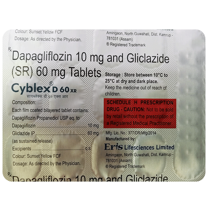 Cyblex D 60 XR Tablet