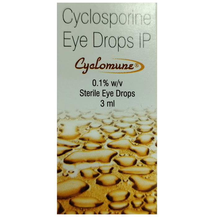 Cyclomune 0.1% Eye Drop
