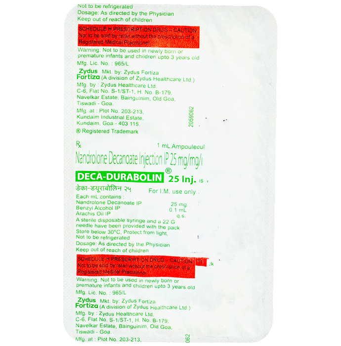 Deca-Durabolin 25 Injection