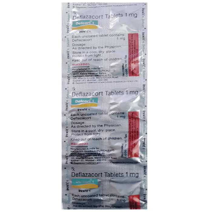 Defcort 1mg Tablet