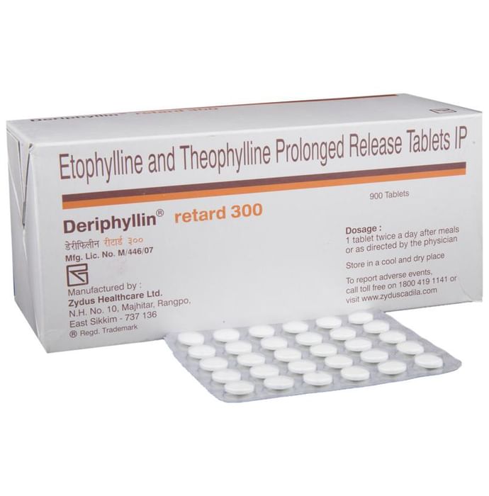 Deriphyllin Retard 300 Tablet PR