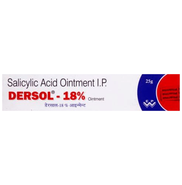 Dersol 18% Ointment