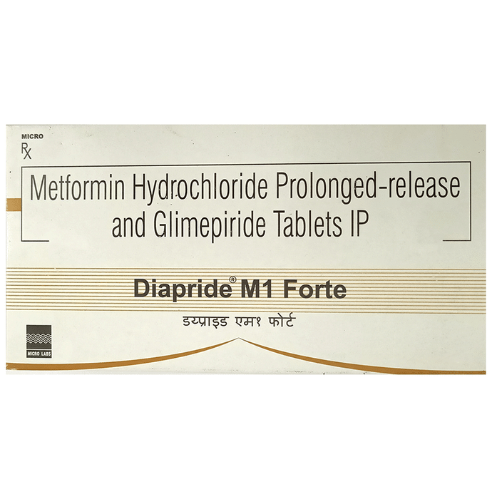 Diapride M1 Forte Tablet PR