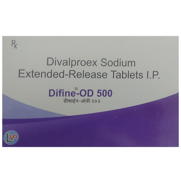 Difine-OD 500 Tablet ER