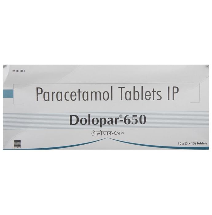 Dolopar 650 Tablet