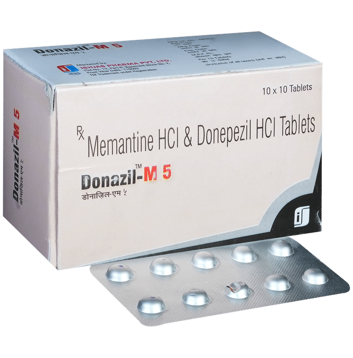 Donazil M 5mg/5mg Tablet