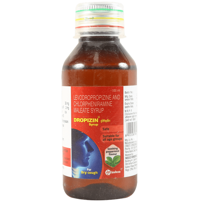 Dropizin Syrup Peppermint