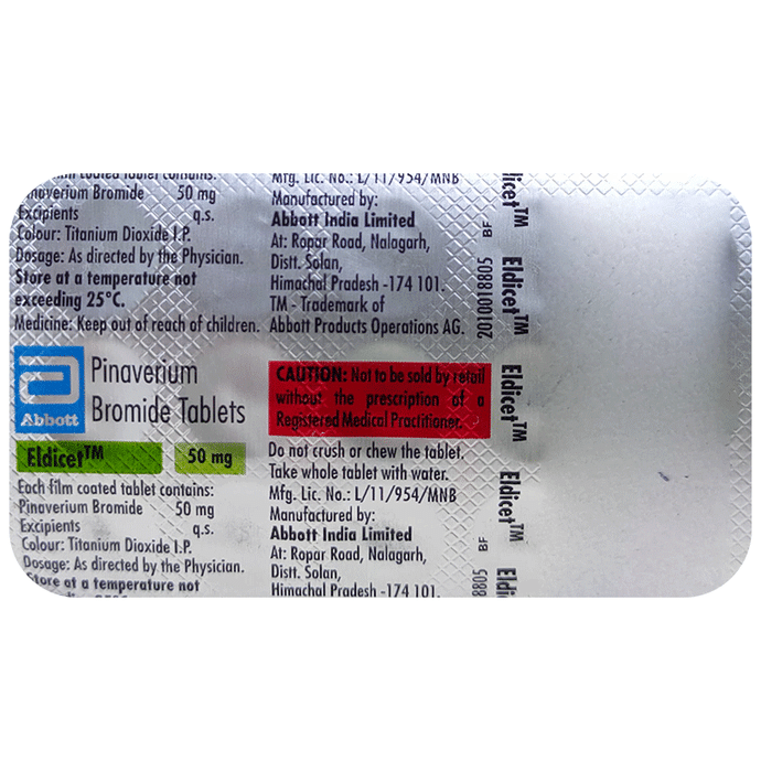 Eldicet 50mg Tablet