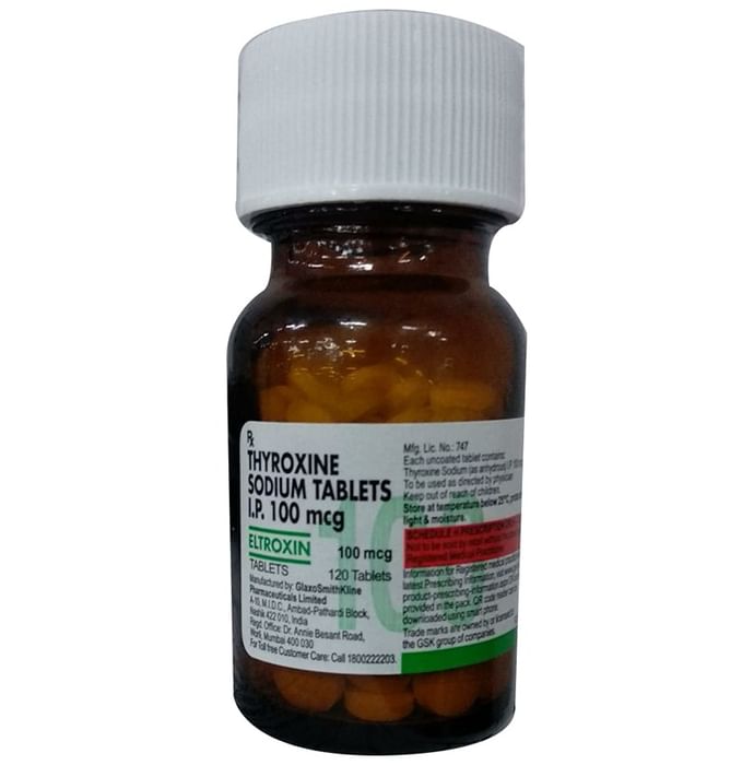 Eltroxin 100mcg Tablet