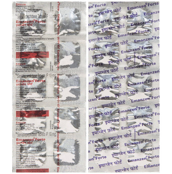 Emanzen Forte 10mg Tablet