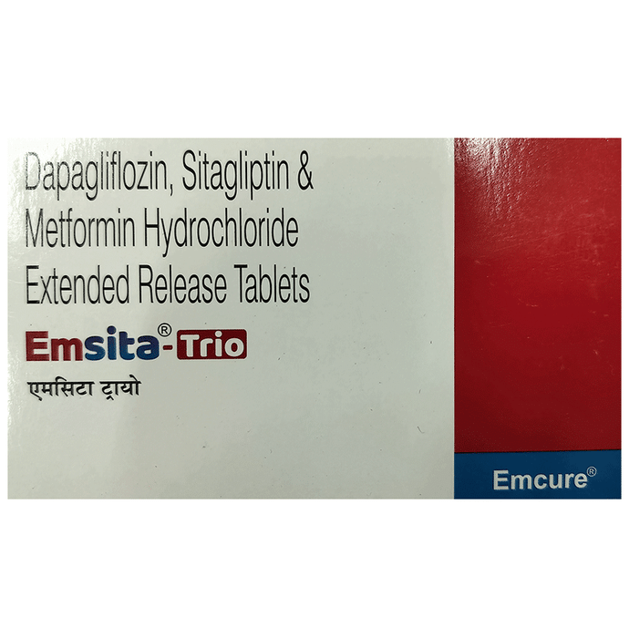 Emsita Trio 10mg/500mg/100mg Tablet ER