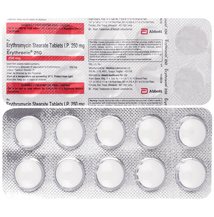 Erythrocin 250mg Tablet